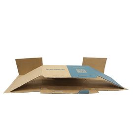 मैट टुकड़े टुकड़े में A4 CMYK नालीदार कागज पैकेजिंग बॉक्स